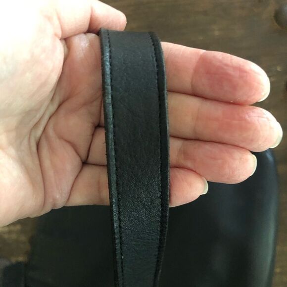 Coach Vintage Monterey Hobo Black Leather Bucket Bag - Picture 12 of 13